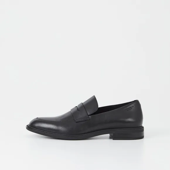 Vagabond Shoes Women's Frances Flat Loafers in Black Leather Size EU 38