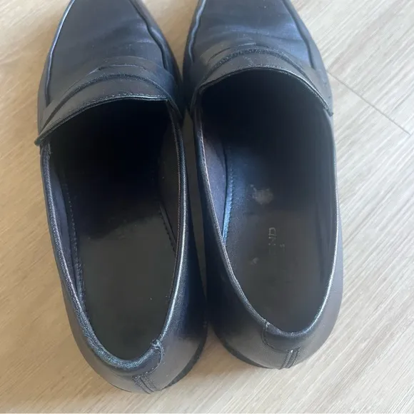 Vagabond Shoes Women's Frances Flat Loafers in Black Leather Size EU 38