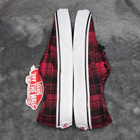 Vans Authentic Plaid Flannel Size 5