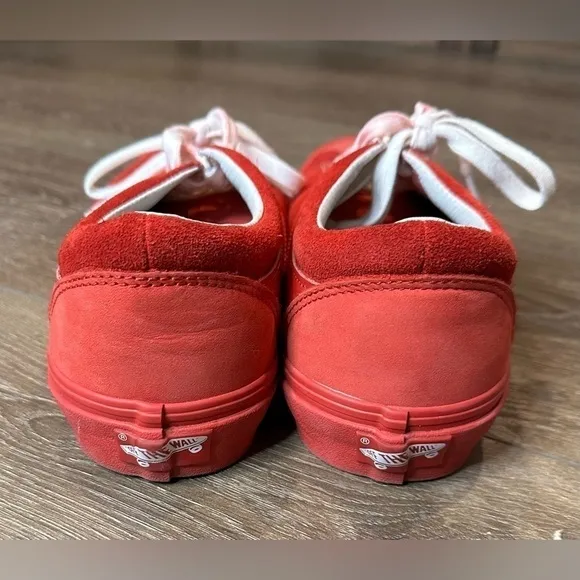 VANS Bold Ni LX Nubuck Suede Racing Red Chili Pepper Ultracush