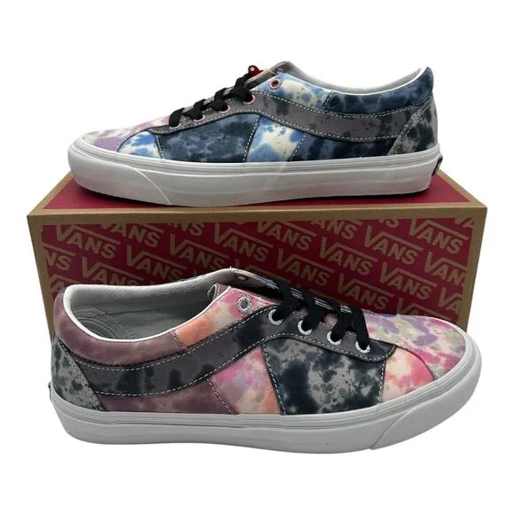 Vans Bold Ni Mix Shoes Womens 9.5 Mens 8 Mixed Tie Dye Colorful VN0A7TNKAXJ