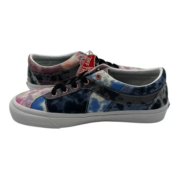 Vans Bold Ni Mix Shoes Womens 9.5 Mens 8 Mixed Tie Dye Colorful VN0A7TNKAXJ