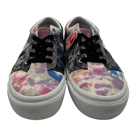Vans Bold Ni Mix Shoes Womens 9.5 Mens 8 Mixed Tie Dye Colorful VN0A7TNKAXJ