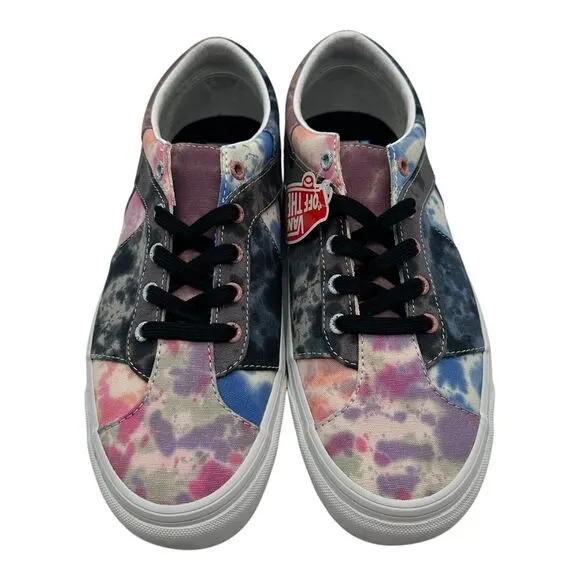 Vans Bold Ni Mix Shoes Womens 9.5 Mens 8 Mixed Tie Dye Colorful VN0A7TNKAXJ