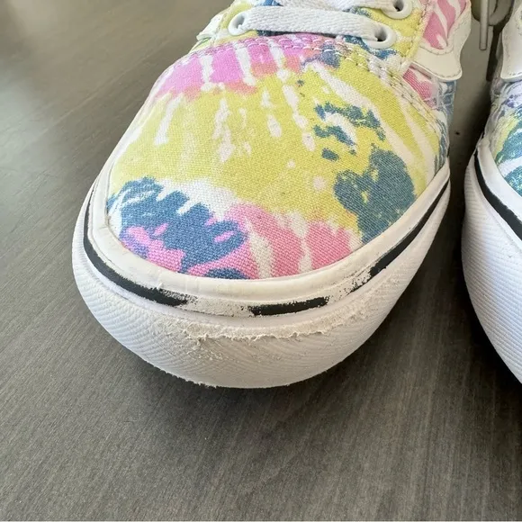 Vans Comfycush Old Skool Tie Dye sneakers shoes men size 11