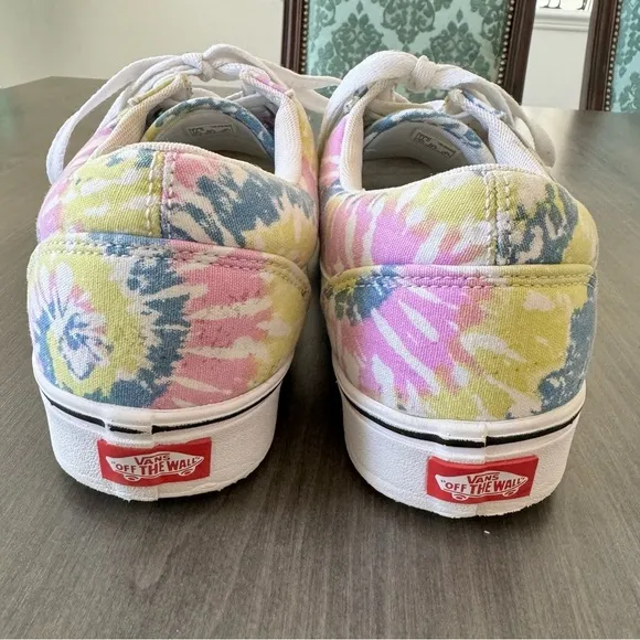 Vans Comfycush Old Skool Tie Dye sneakers shoes men size 11