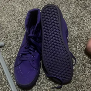 Vans Deep Purple Canvas Shoes