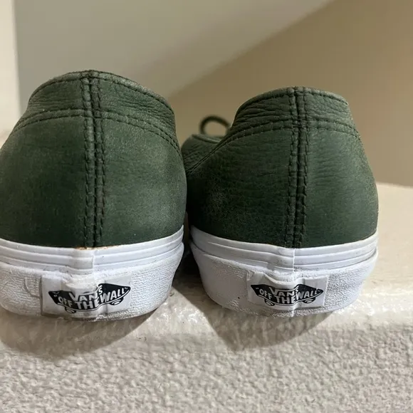 Vans Era Decon California Collection Nappa Leather Dark Green Size 11.5