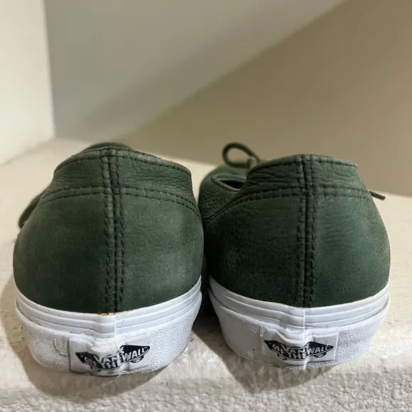 Vans Era Decon California Collection Nappa Leather Dark Green Size 11.5