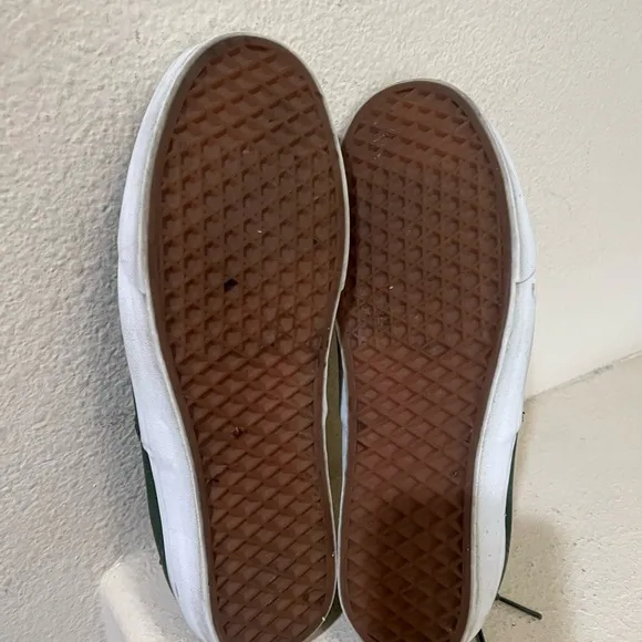 Vans Era Decon California Collection Nappa Leather Dark Green Size 11.5