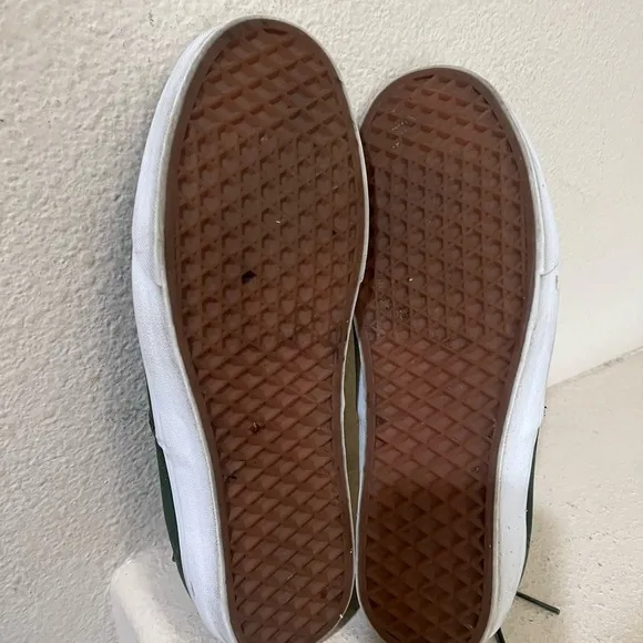 Vans Era Decon California Collection Nappa Leather Dark Green Size 11.5