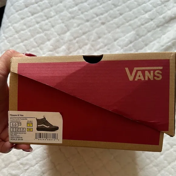 Vans Gray and White Shoes brand new