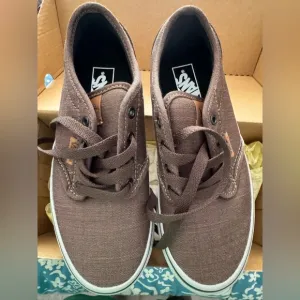 Vans kids  Brown grey Casual Shoes 1 sneakers