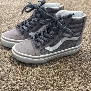 Vans Kids High-Top Sneakers - Gray