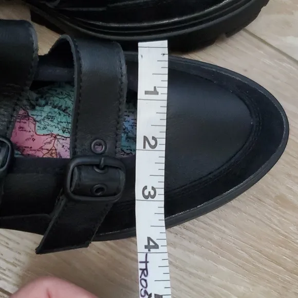 Vans Men's Black Chunky Mary Jane Shoes