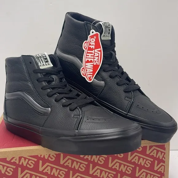 Vans Men's Black High-Top Sneakers Sk8-Hi XIBig Mood BlackVN0A5KRYBLK