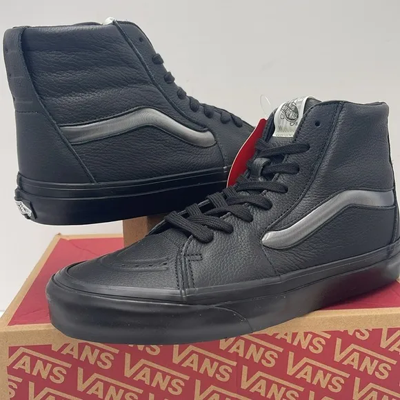 Vans Men's Black High-Top Sneakers Sk8-Hi XIBig Mood BlackVN0A5KRYBLK