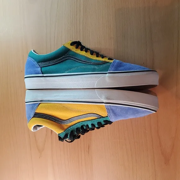 Vans Mens Mix &amp; Match Old Skool Suede Sneaker Size 11.5