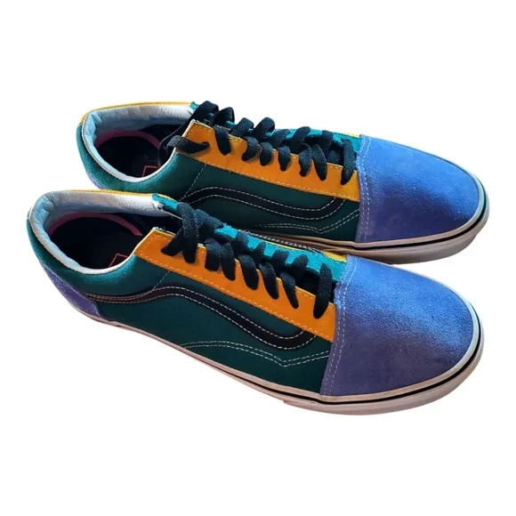 Vans Mens Mix &amp; Match Old Skool Suede Sneaker Size 11.5