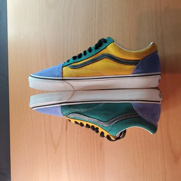Vans Mens Mix &amp; Match Old Skool Suede Sneaker Size 11.5