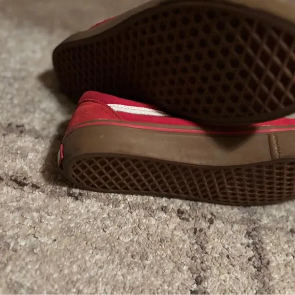 Vans Men's Red Sneakers