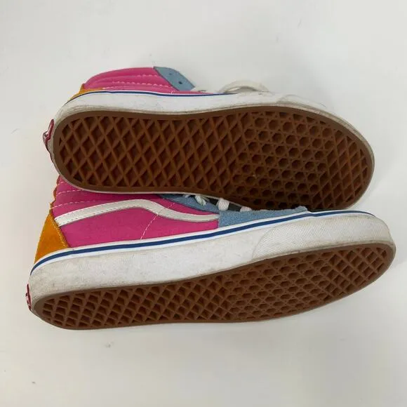 VANS SK8-Hi Colorblock High Top Skate Shoes
