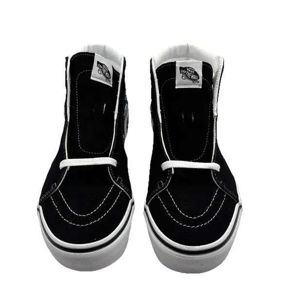 Vans sk8 hi Flash Skulls Black Blue Men's 9.5 - Old School Skool NIB