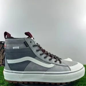 Vans Sk8-Hi MTE-2 Men Size 13 Gray Waterproof Trail Hiking Boots Shoes NEW
