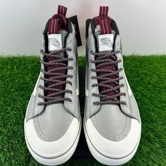 Vans Sk8-Hi MTE-2 Men Size 13 Gray Waterproof Trail Hiking Boots Shoes NEW