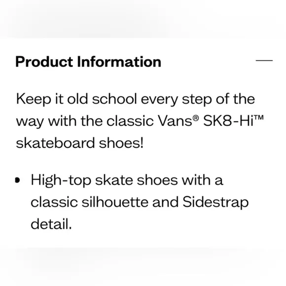 VANS SK8 HIGH TOP BURGUNDY SIZE 13 UNISEXCANVAS SKATE SHOES