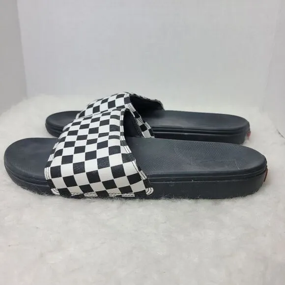 Vans Slide-On Checkerboard Slippers Summer Skate Surf Free Time Summer Size 11