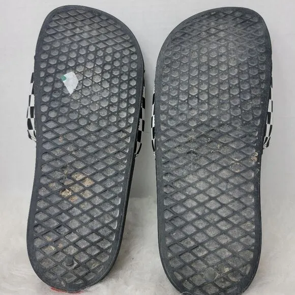 Vans Slide-On Checkerboard Slippers Summer Skate Surf Free Time Summer Size 11