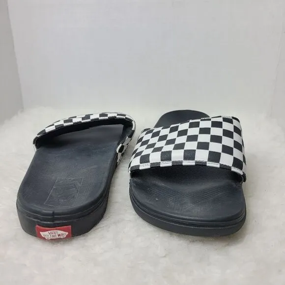 Vans Slide-On Checkerboard Slippers Summer Skate Surf Free Time Summer Size 11