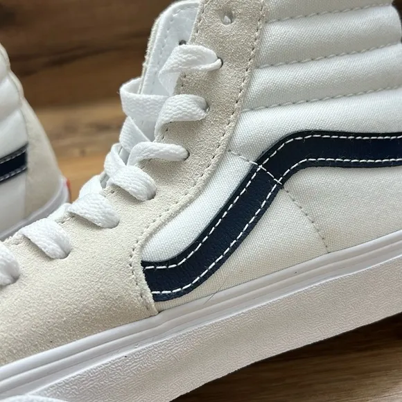 Vans White High-Top Sneakers