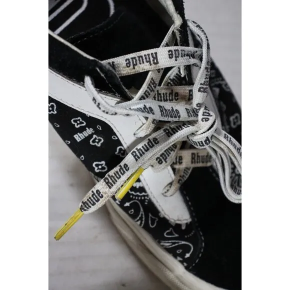 Vans x Rhude Bold NI Bandana Sneakers 2019 Mens 8.5 RARE M1008