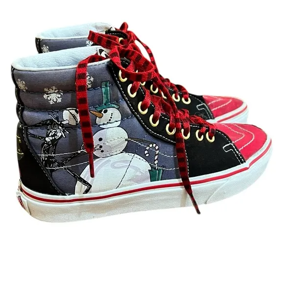 VANS X The Nightmare Before Christmas SK8-HI (DISNEY) Men’s 5 Womens 6.5