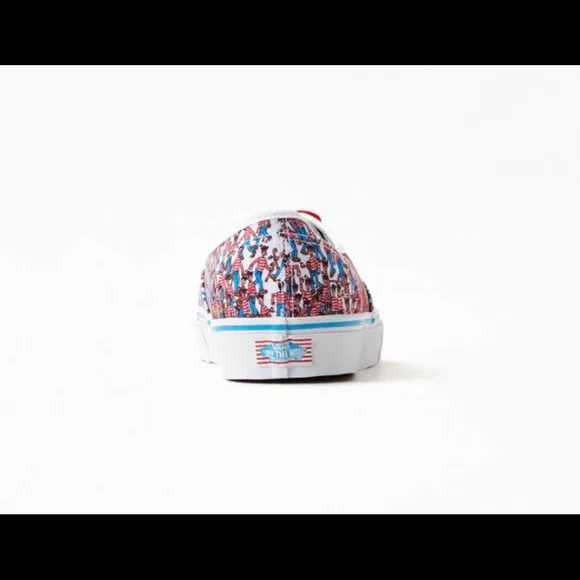 Vans x Where's Waldo Authentic Shoes Men's Size 10