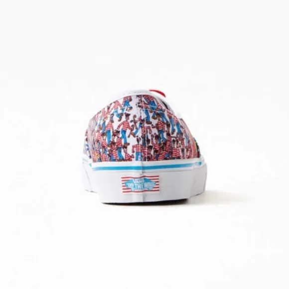 Vans x Where's Waldo Authentic Shoes Men's Size 9
