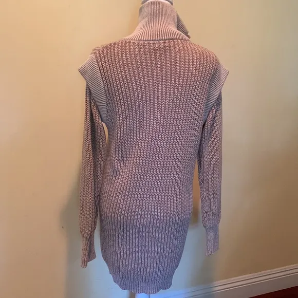 VARLEY Tori Knit Jacket Tan Zipper Front High Collar Luxury Neutral Minimalist
