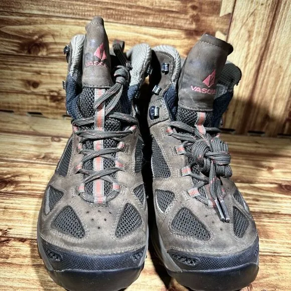 Vasque Breeze 3.0 Mid GTX Gore-Tex Men's Sz 12W Trail Brown Hiking Boots 7190 M
