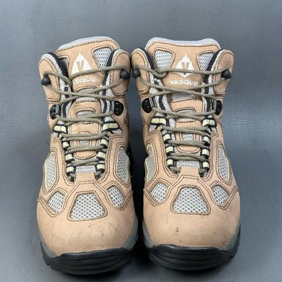 Vasque Breeze XCR GTX Tan Leather Goretex Waterproof Hiking Boots Womens Size 9