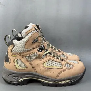 Vasque Breeze XCR GTX Tan Leather Goretex Waterproof Hiking Boots Womens Size 9