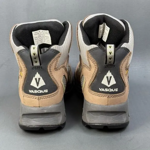 Vasque Breeze XCR GTX Tan Leather Goretex Waterproof Hiking Boots Womens Size 9
