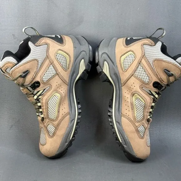 Vasque Breeze XCR GTX Tan Leather Goretex Waterproof Hiking Boots Womens Size 9