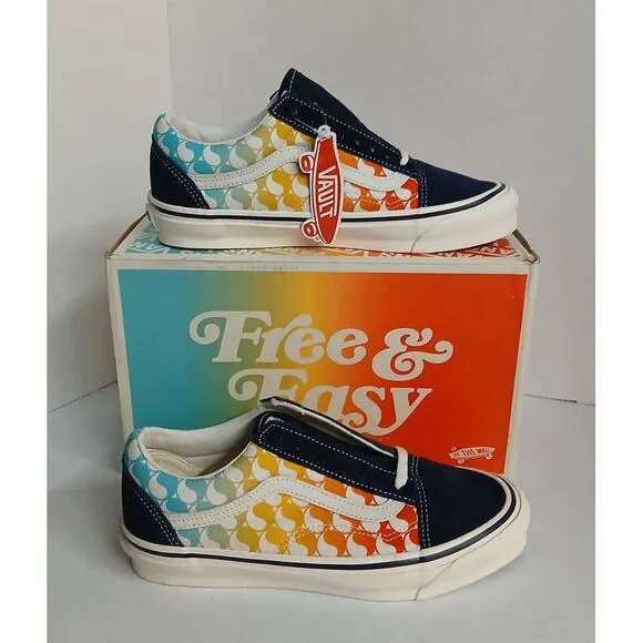 VAULTED VANS Old Skool Lx (Free&amp;Easy) Yngyng/Drspl Mens Size 8 Womens 9.5‎ #512