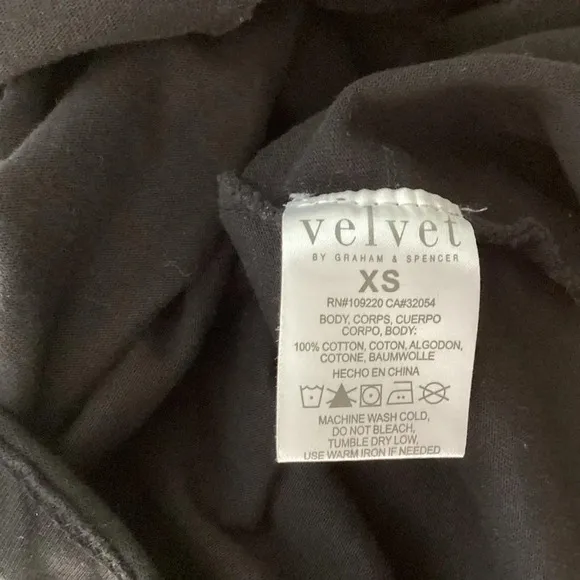 Velvet By Graham &amp; Spencer Maxi Dress Size XS Black