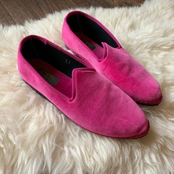 Venetian Velvet Slippers Italian Handmade Women’s Shoes Flats FifiVenezia