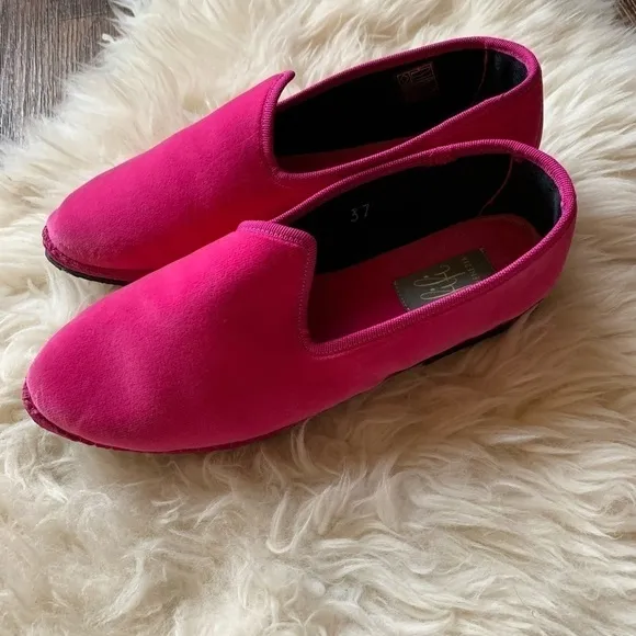 Venetian Velvet Slippers Italian Handmade Women’s Shoes Flats FifiVenezia