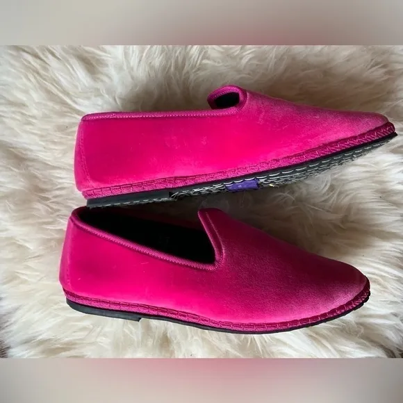 Venetian Velvet Slippers Italian Handmade Women’s Shoes Flats FifiVenezia