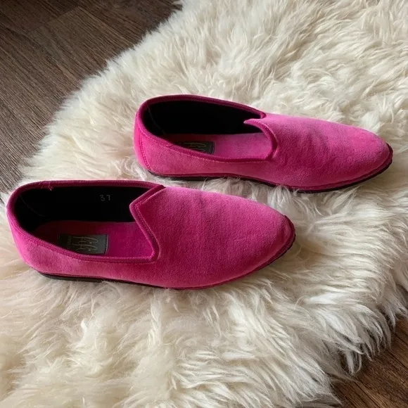 Venetian Velvet Slippers Italian Handmade Women’s Shoes Flats FifiVenezia